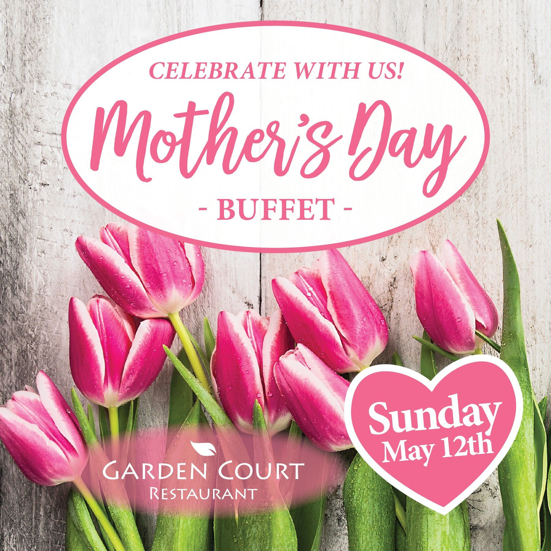 This Mother's Day treat ❤️ mom ❤️ to our special brunch buffet, available Sunday, May 12th at the Garden Court Restaurant! Our buffet will run from 8am until 2pm.
.
Reservations are highly recommended, please call 604.485.3000 to book your table toda