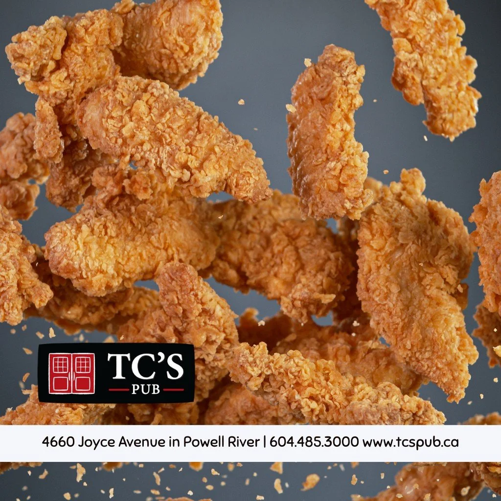 Who doesn't love some chicken fingers and fries!? 

Come down to TC's Pub, grab a drink, food and have a good time!