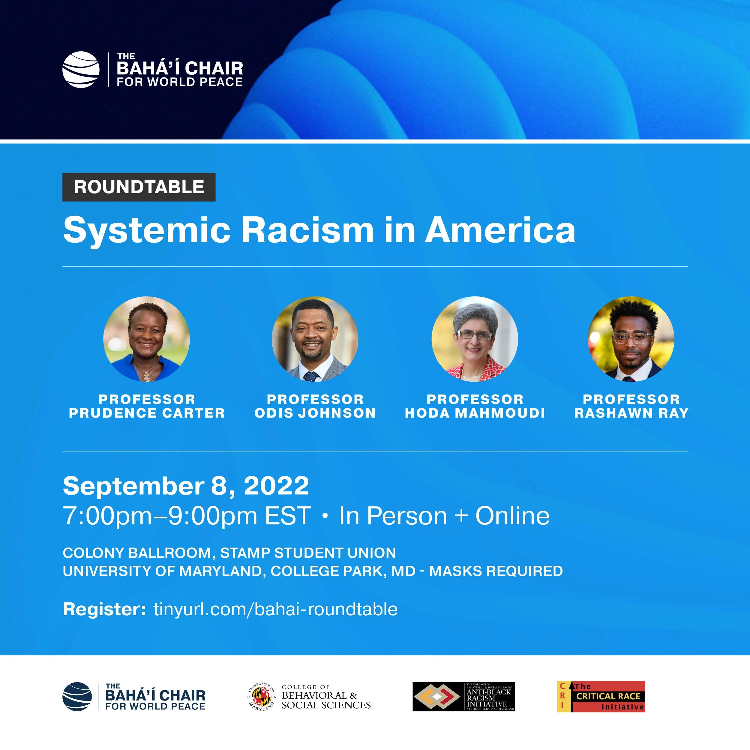 Systemic Racism in America Roundtable (In-Person and Online) — The Bahá ...
