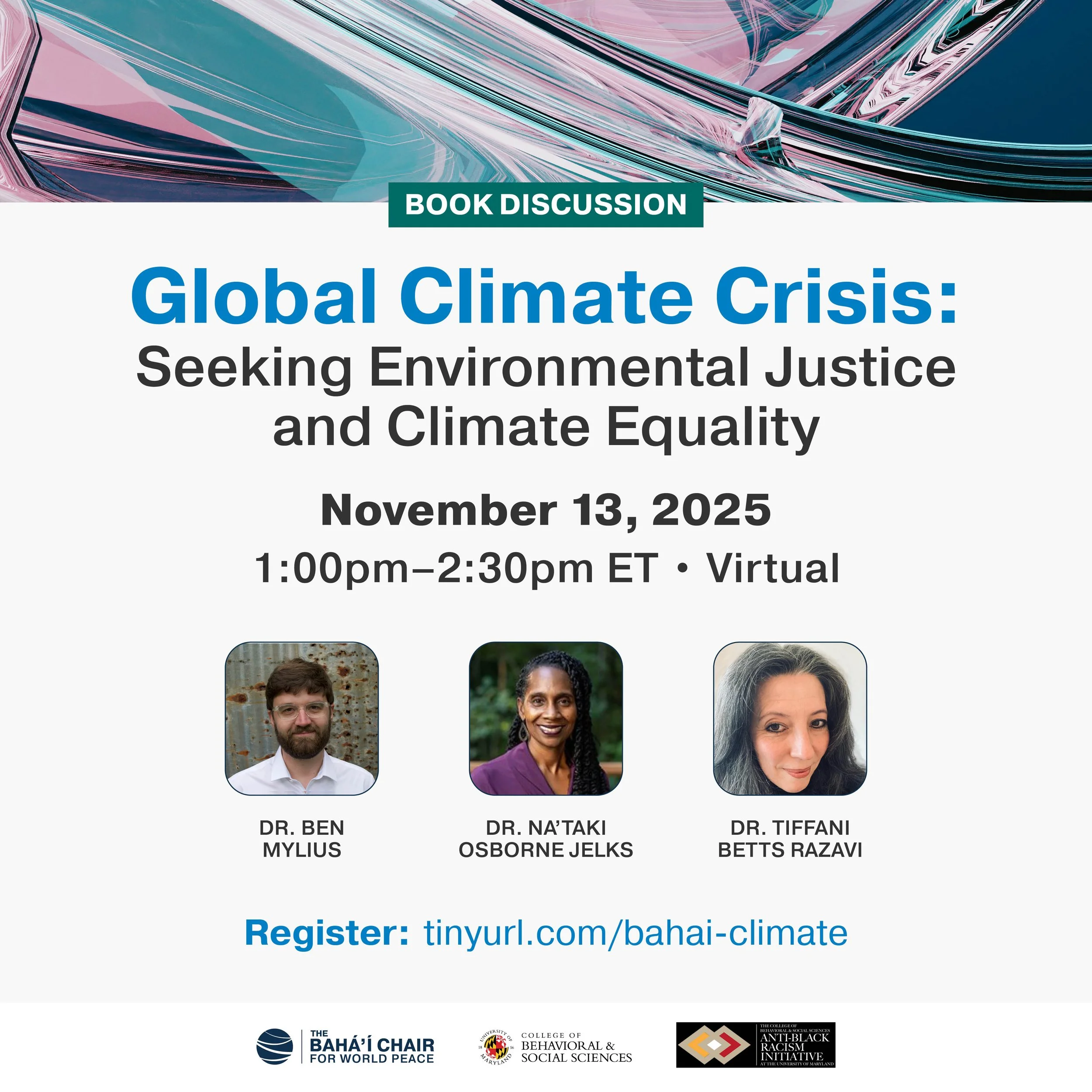 Virtual Book Discussion - Global Climate Crisis: Seeking Environmental Justice and Climate Equality