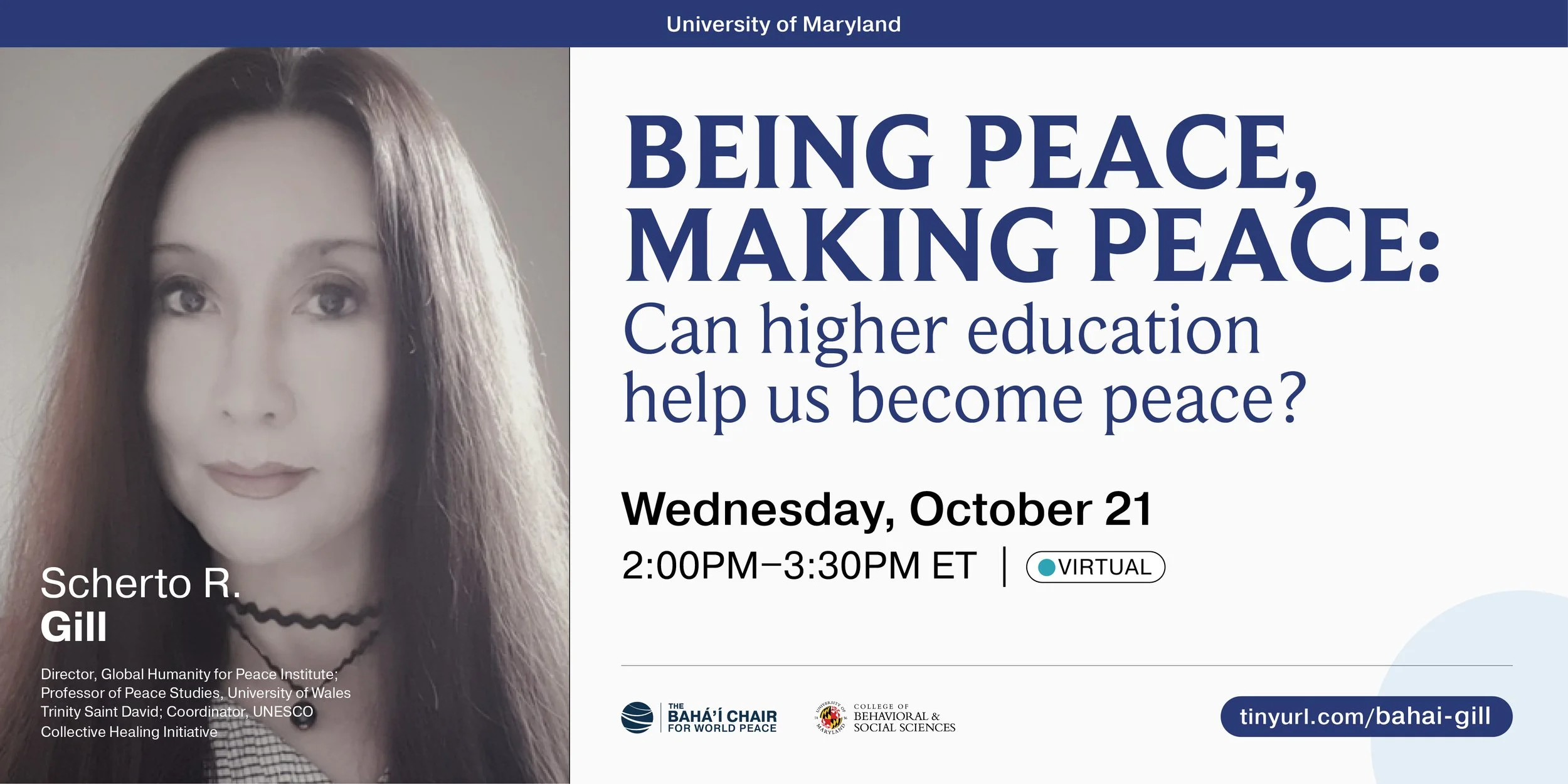 Being Peace, Making Peace: Can higher education help us become peace?