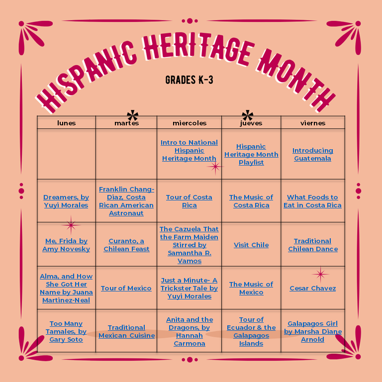 Honoring Hispanic Heritage Month