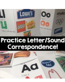 Environmental Print Alphabet Activities