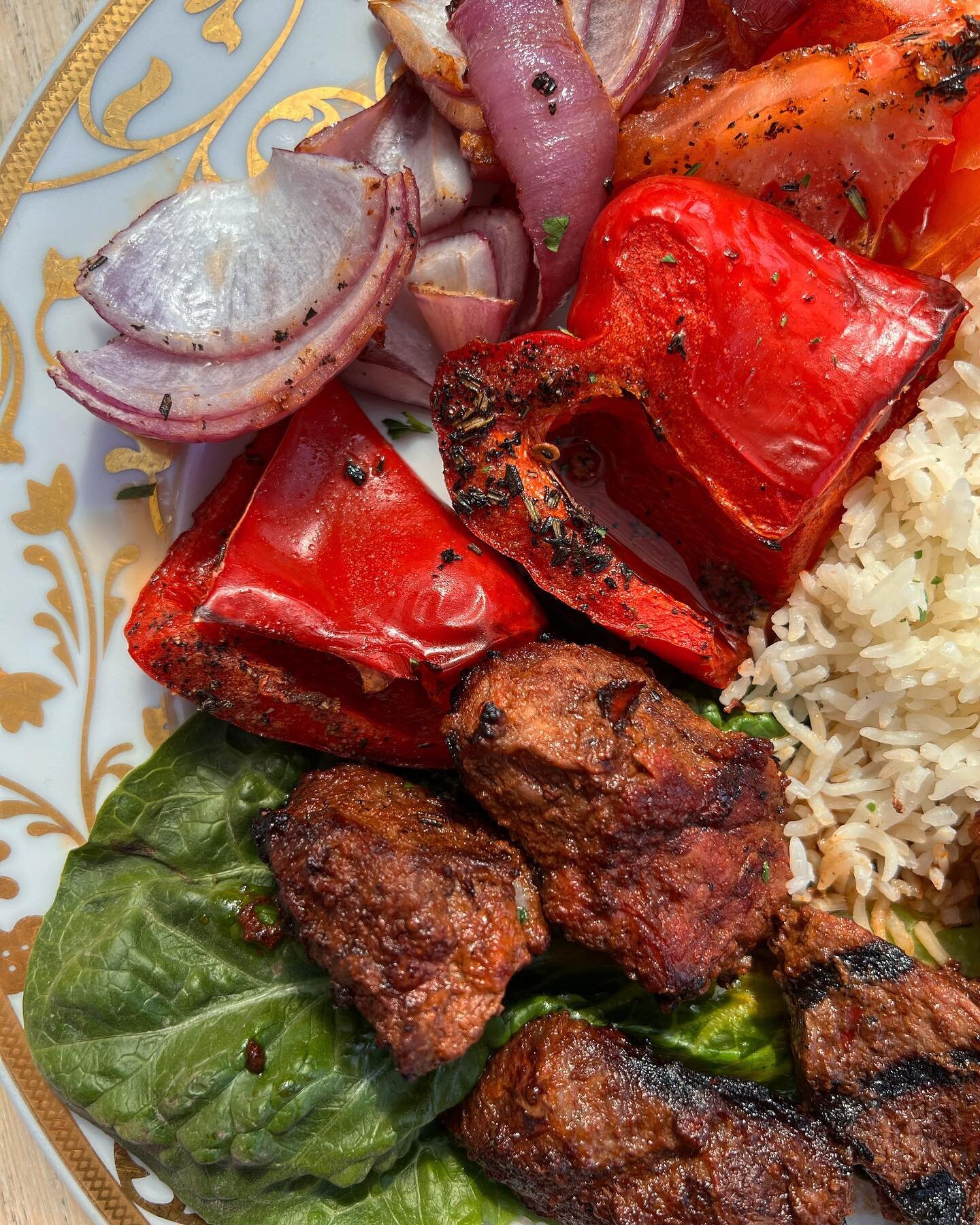 Shish Kebab at  Zamaan 🔥

Specially marinated beef with herb&amp;spices blend

8915 5th Avenue 
Brooklyn, NY 11209
718-333-5476