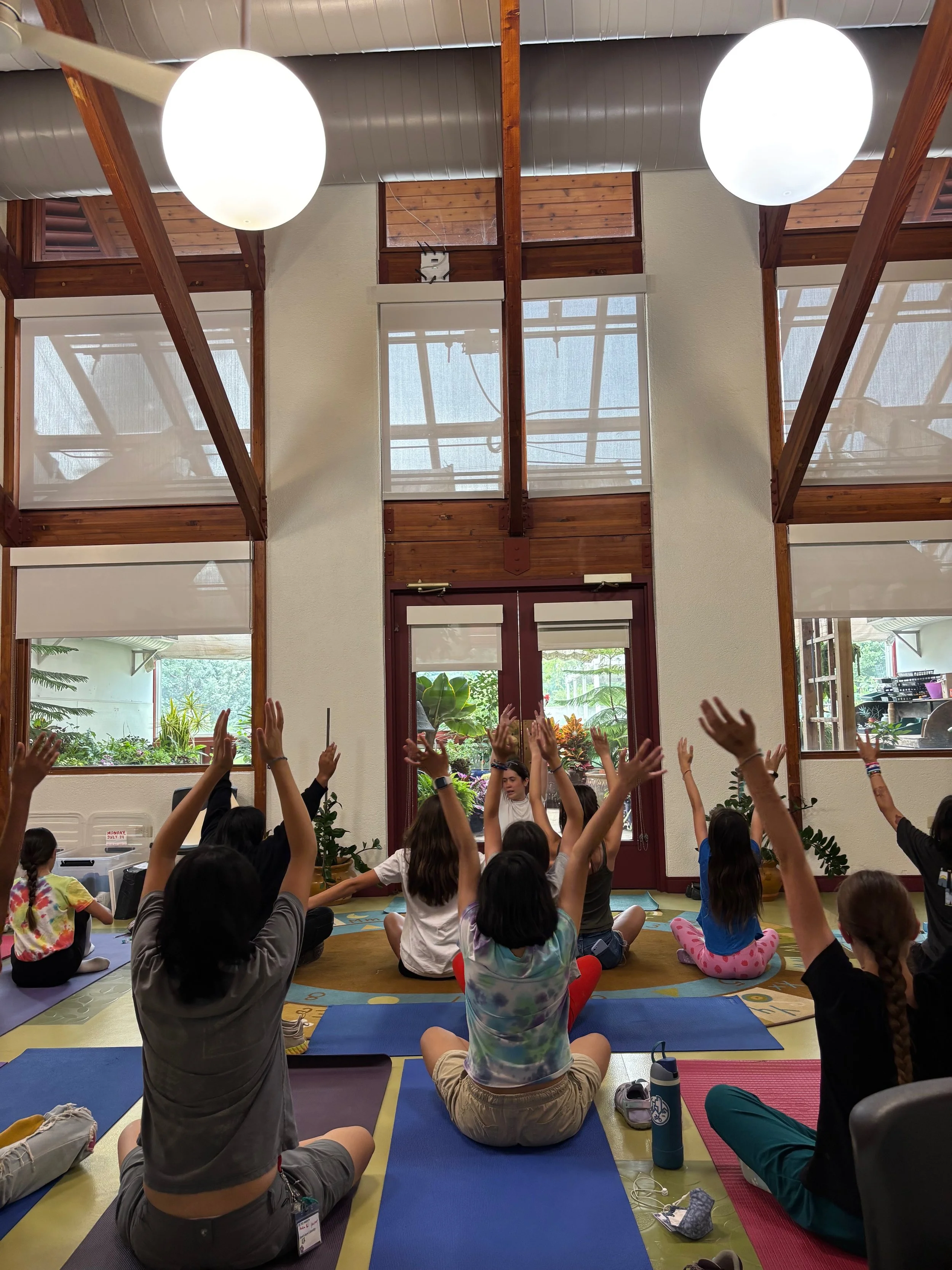 Yoga with Melissa of Kids Table