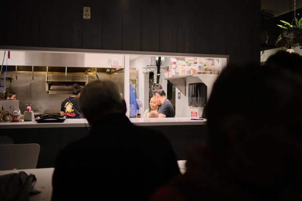  Chef Penelope Wong and Yuan Wonton team preparing and in conversation at AGI AppreciAsian 2025 hosted at Yuan Wonton 