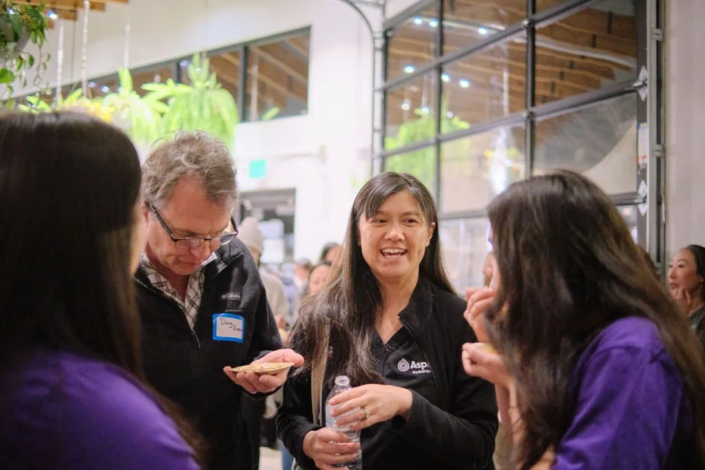  Community and families in conversation at AGI AppreciAsian 2025 hosted at Yuan Wonton 