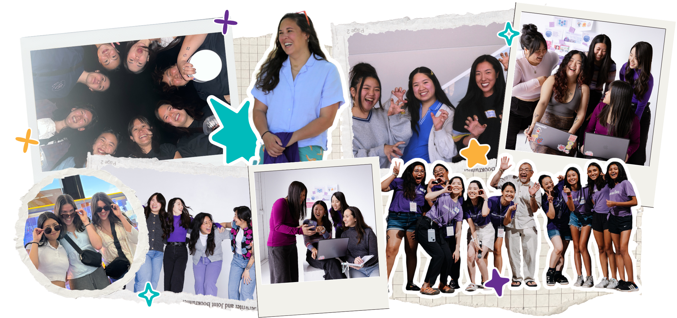 collage of asian girls ignite staff, youth leaders, board members, and volunteers