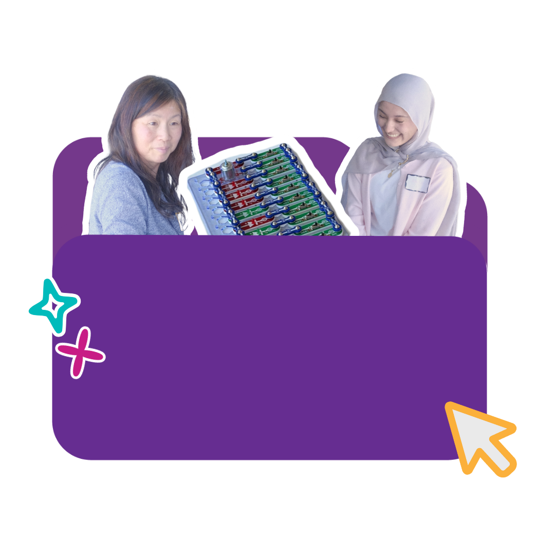 asian american women in STEM in colorado and materials they use