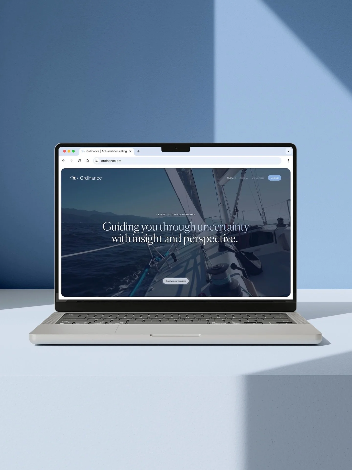 Complex industry. Clear website.

The new Ordinance website is now live. 

For this project, the goal was to create a digital experience that reflects the calm expertise and clarity they bring to every client relationship.

Structured. Intentional. C
