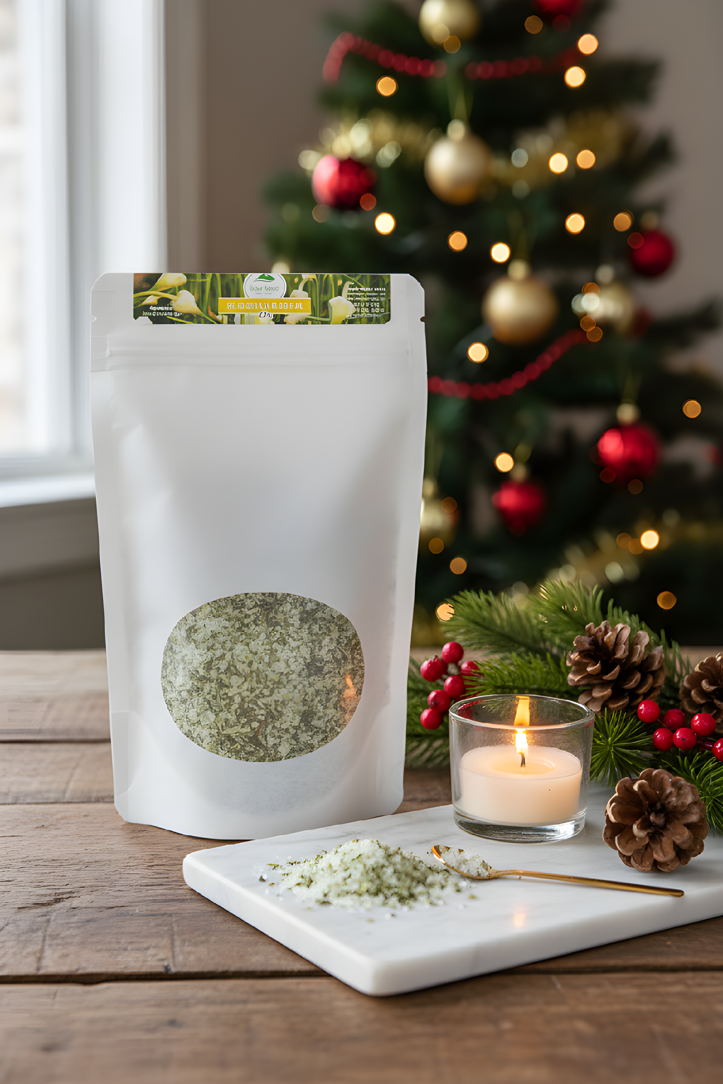 Sel de mer à la fleur d'ail