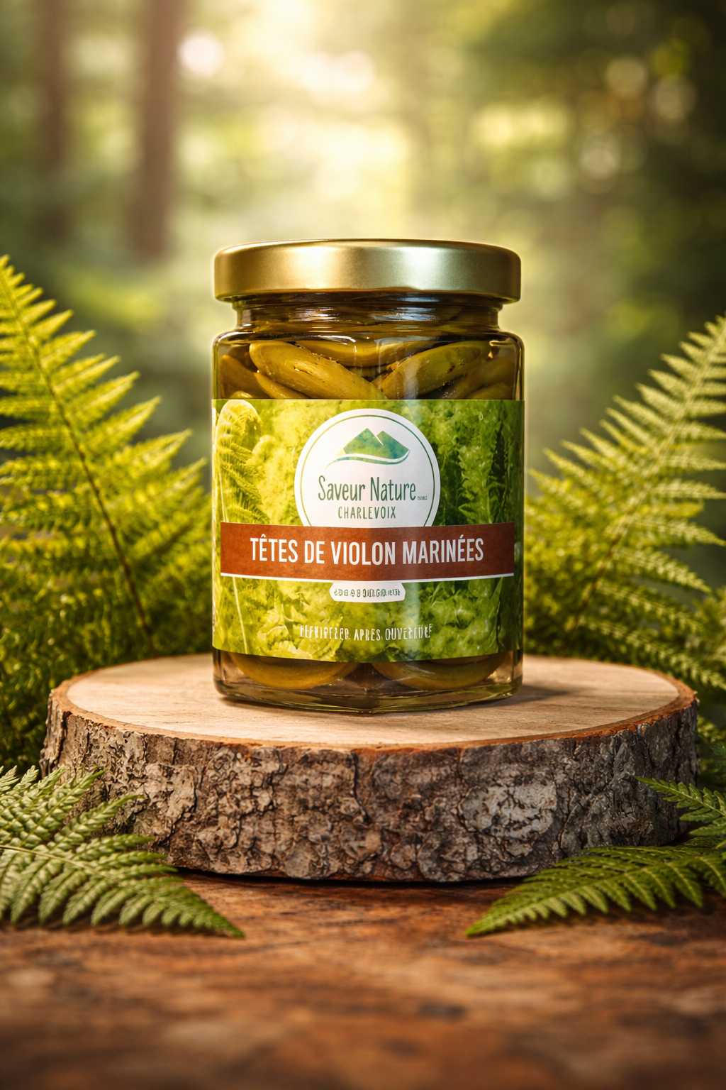 Têtes de violon marinées