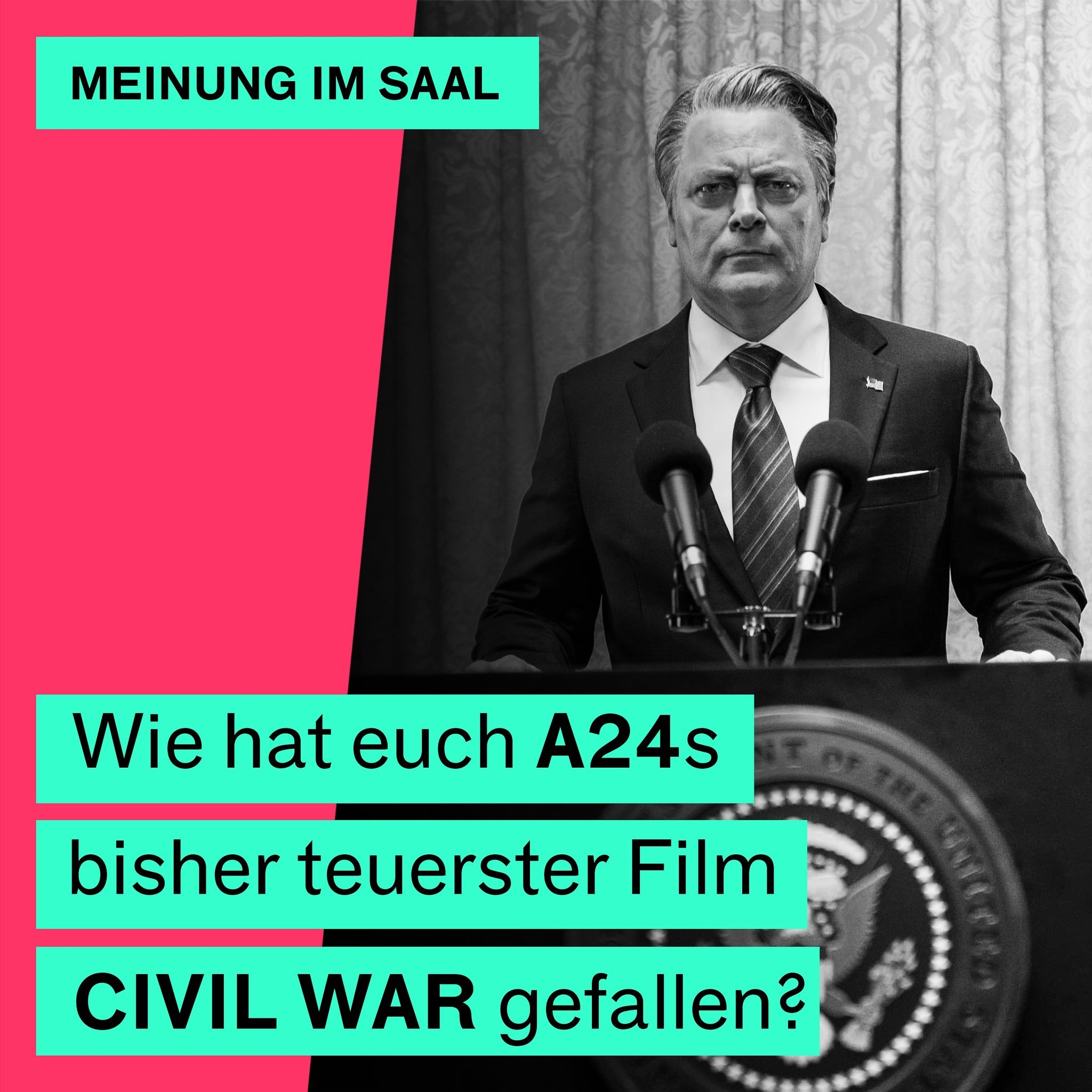 Am Donnerstag reden wir &uuml;ber Alex Garland, seine Drehb&uuml;cher, seine Filme und auch sein neuestes Werk #CivilWar. Wie fandet ihr den Film? Habt ihr den schon gesehen oder habt ihr es noch vor?