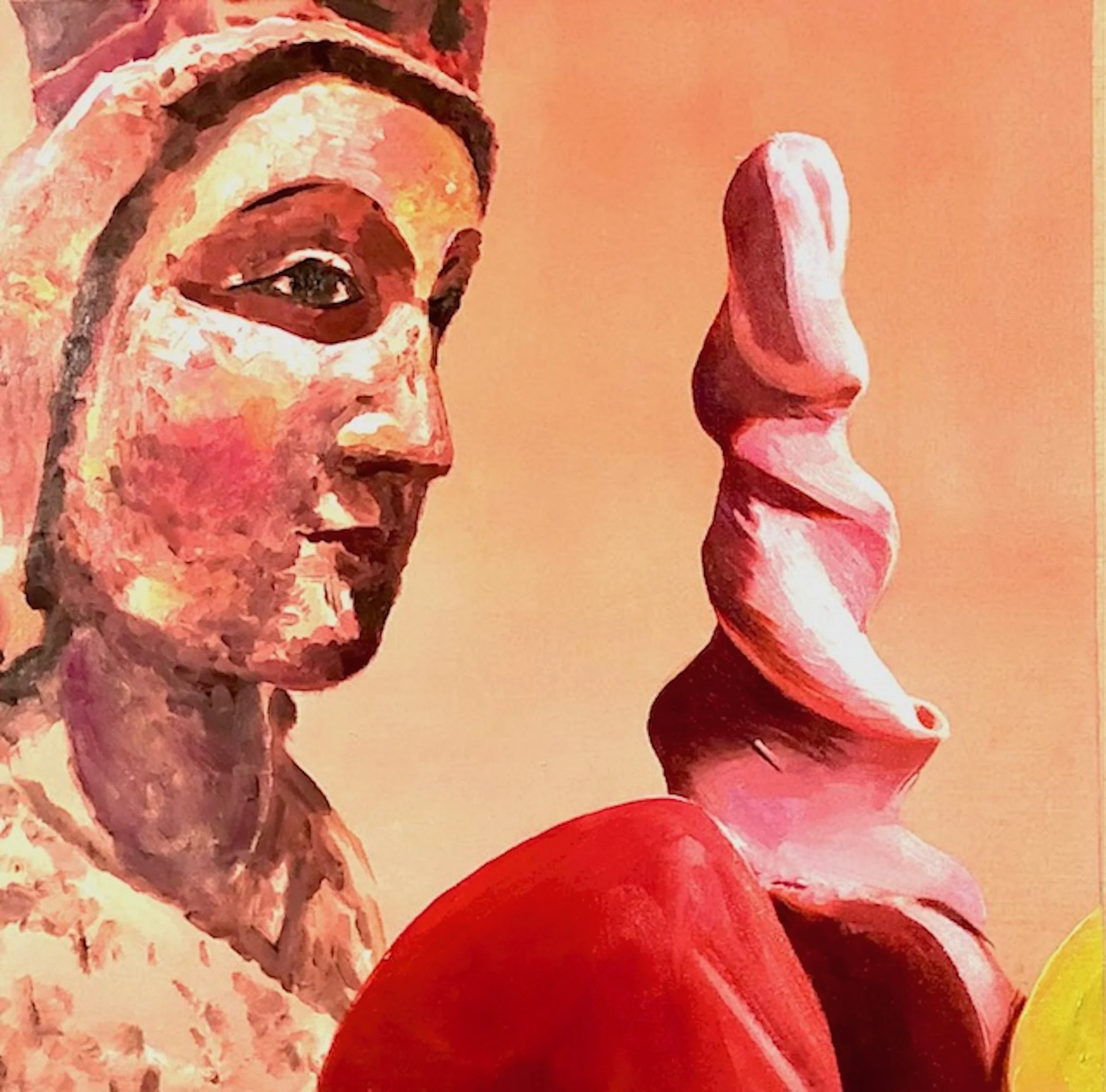 Swirl, 30 x 30", oil on linen, 2024