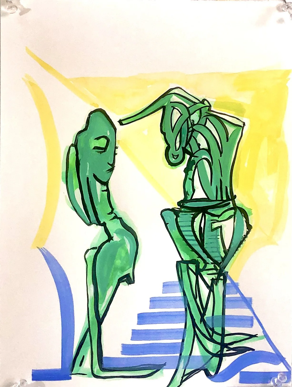 Green Couple