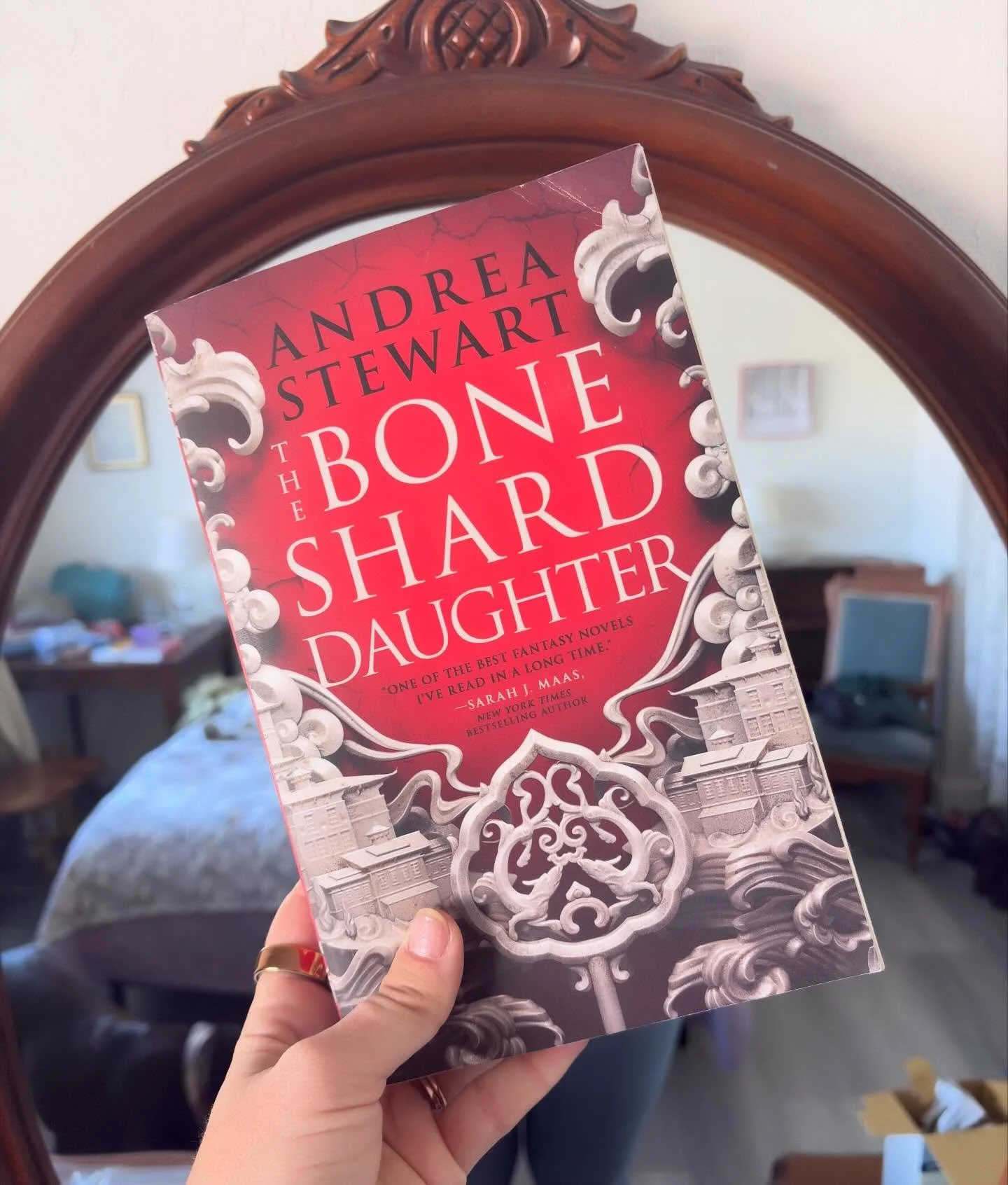 First book of the year, done! 
And I&rsquo;m so glad I picked up book 2 of the series beforehand because I&rsquo;m ready to dive in. (Thanks @bookshopsc for having a dope used books section!! I always find something to walk out with)

#bookishlove #r