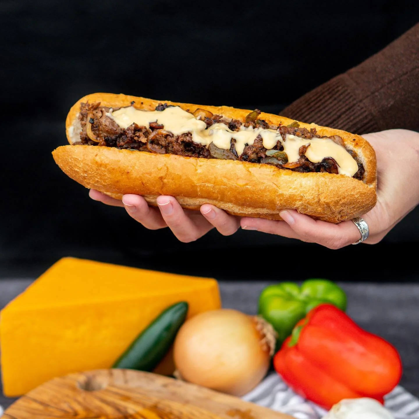 One of our most anticipated cheesesteaks! The Bulgogi, a tasty twist because why not? ⁣
.⁣
.⁣
.⁣
.⁣
.⁣
#furloughbrothers #tworealmeatheads #realbeef #cheesesteak #phillycheesesteaks #cheese #deepellum #dallasfood #dallaseats #dfweats #dallasfoodies #