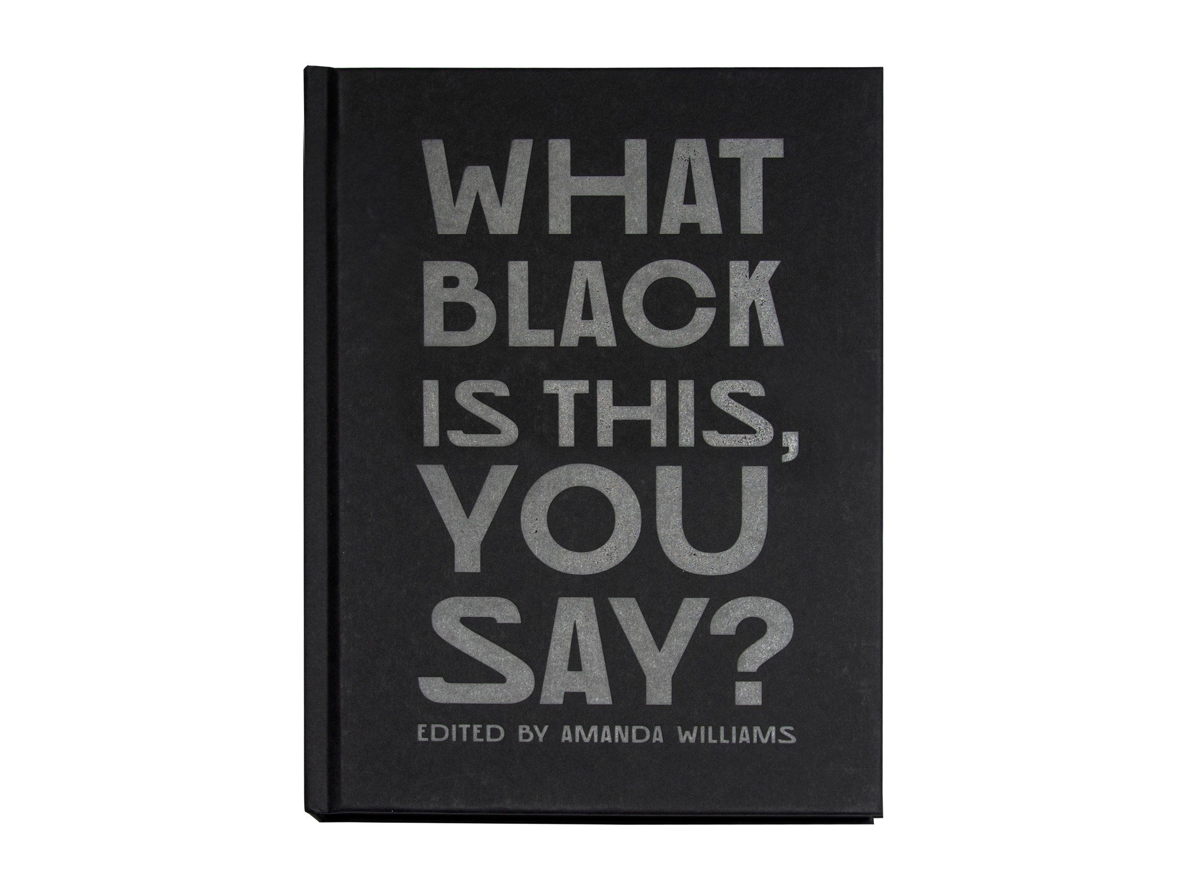 What Black Is This You Say? by Amanda Williams