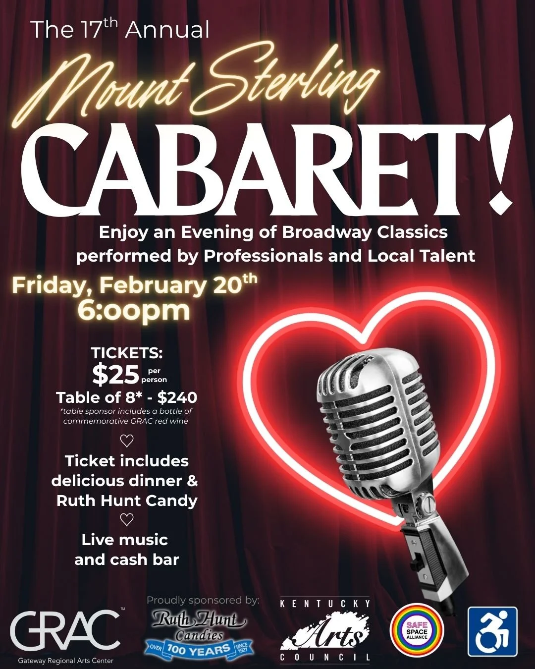 The 17th Annual Mt. Sterling Cabaret