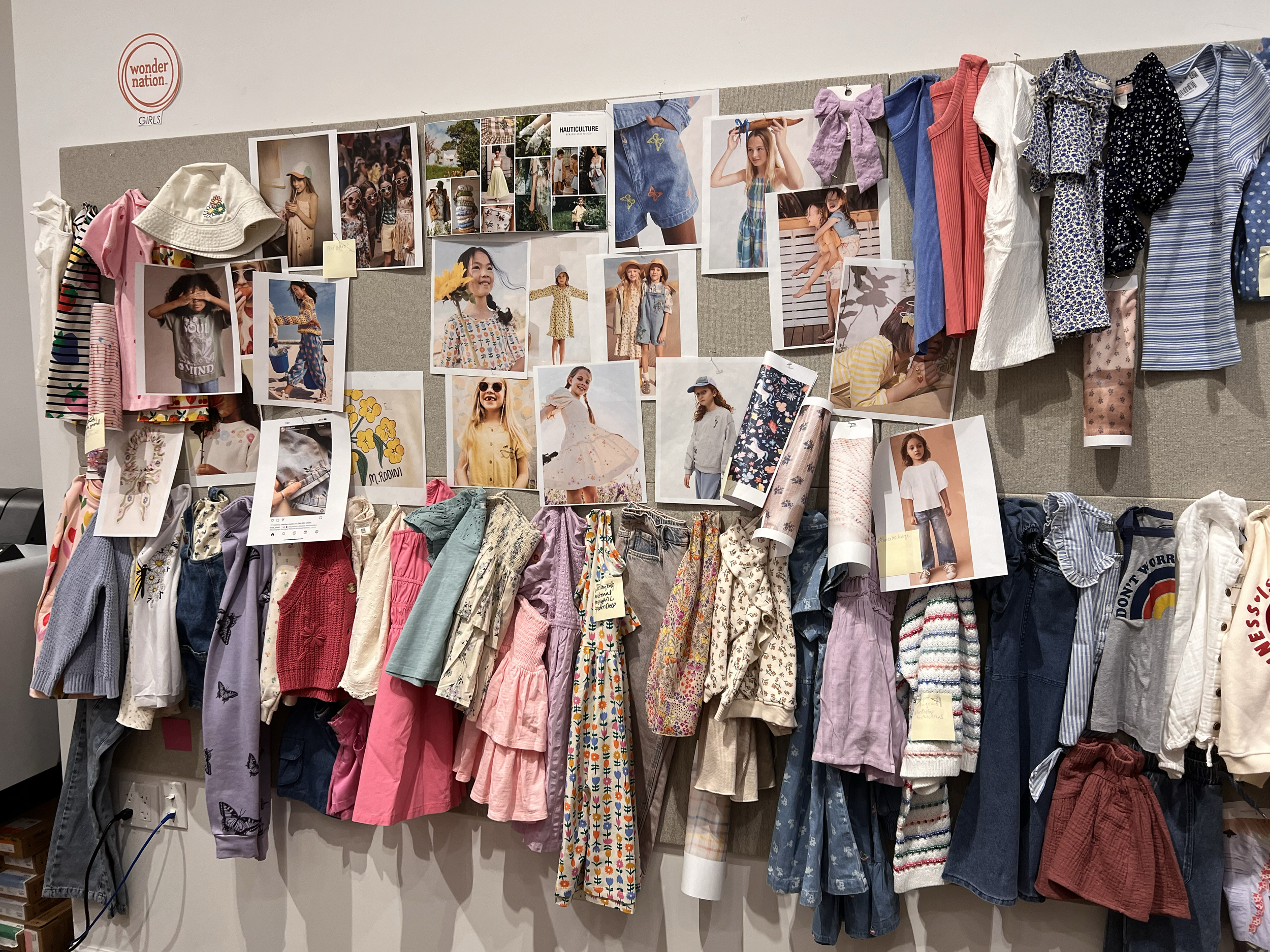 Initial seasonal shopping and beginning of rig wall