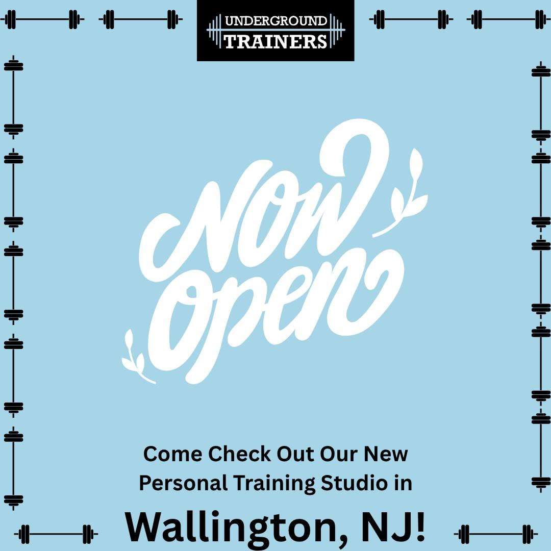 🌞Now Open! 🌞
It's official - we have arrived to our new location. 
Come check out our new place, get your sessions booked, and start your journey to healthy and wellness. 

Underground Trainers is a private personal training and
wellness center in 