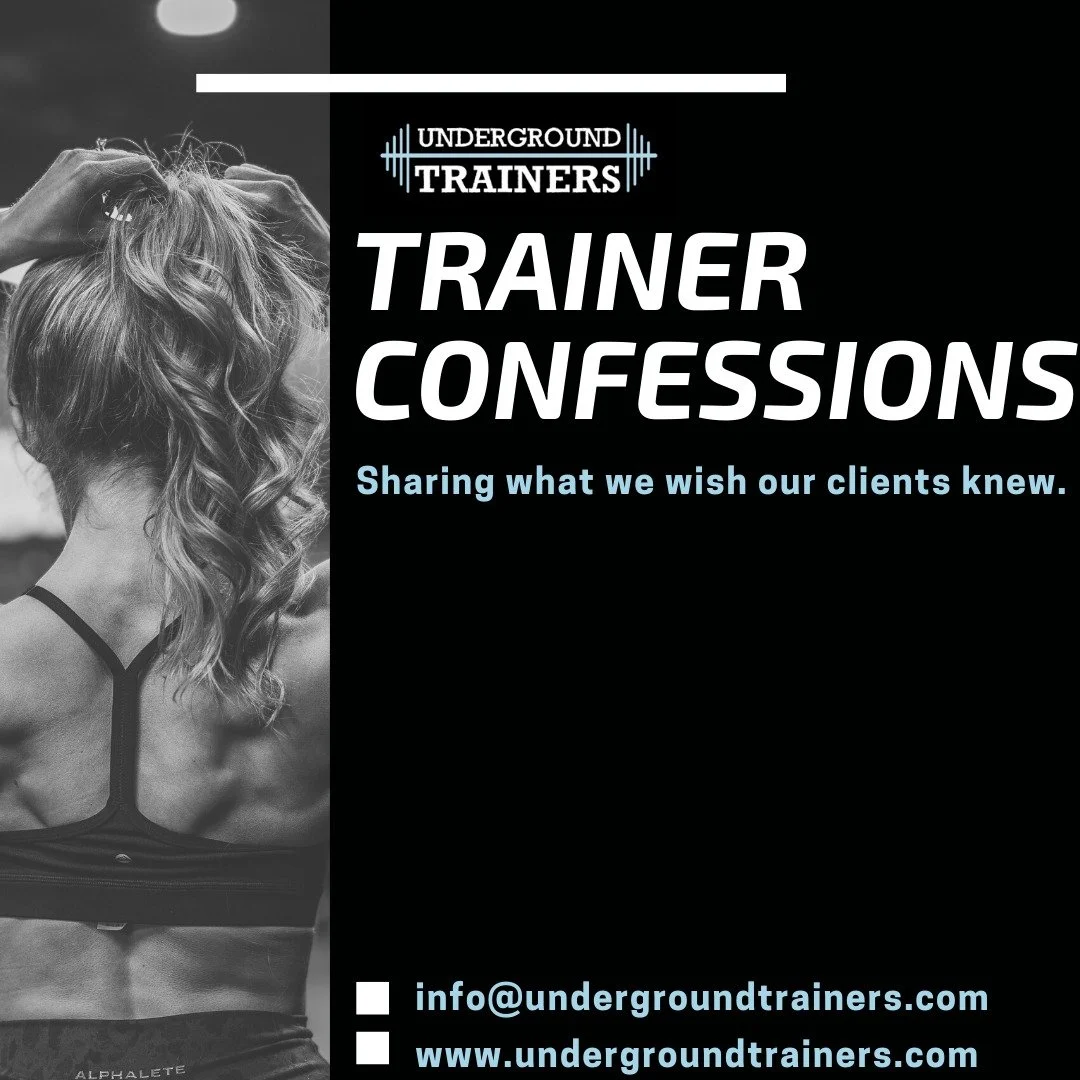 💬 Trainer Confessions: Things We Wish Clients Knew

1. We don&rsquo;t care about your starting point. We care that you showed up.
▪You don&rsquo;t need to be &ldquo;fit&rdquo; to start. You don&rsquo;t need to be perfect to progress.
Just walk throu