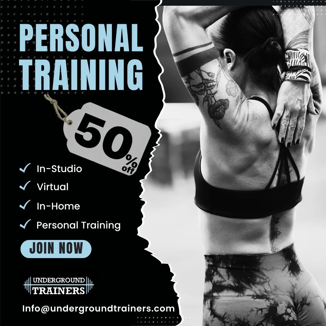 Looking for a gift that actually makes a difference?
Personal training isn&rsquo;t just a workout&mdash;it&rsquo;s confidence, strength, accountability, and self-care wrapped into one.

✨ Why personal training is the perfect gift:
&bull; Customized w
