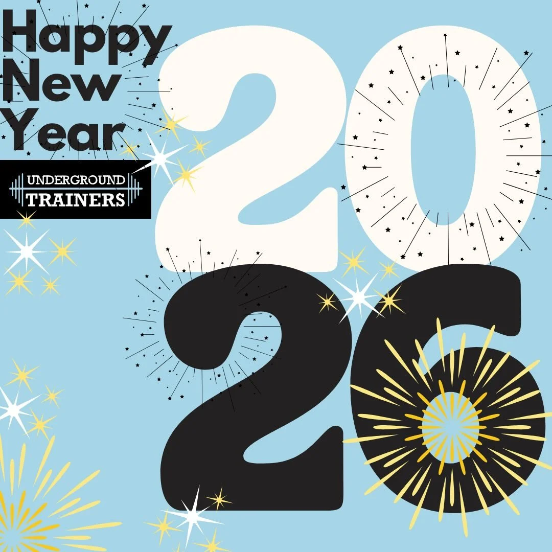 Happy and Healthy 2026 to all our clients, trainers, and followers. 

May this be the best year yet.