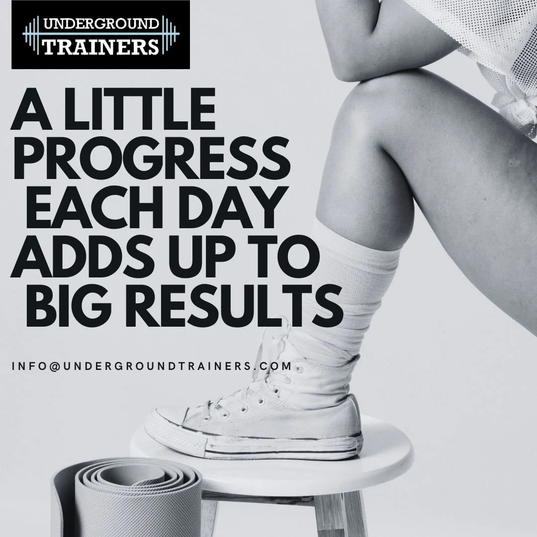 Personal Training = Consistency Through the Cold
A little progress each day adds up to BIG results - mentally and physically.
👟
When it&rsquo;s dark at 4:30pm and cold outside, discipline matters more than hype.
A trainer helps you:
✔ Stay consisten