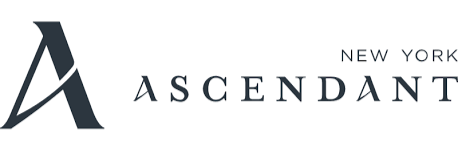 Logo of New York Ascendant with a stylized 'A' and text beside it.