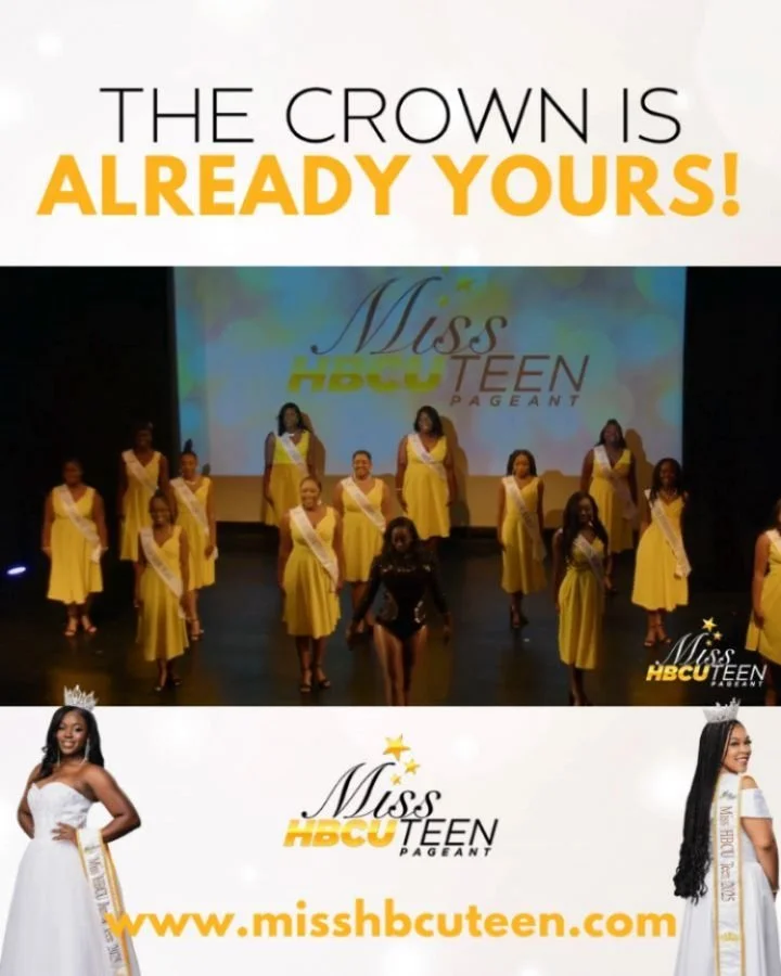 👑 Calling All High School Girls, it&rsquo;s YOUR season!

Applications are closing soon for the
@misshbcuteen &amp; @misshbcujuniorteen pageant 💙💛

🎓 If you&rsquo;re thinking about college (especially HBCUs 👀), this experience is for YOU. From s