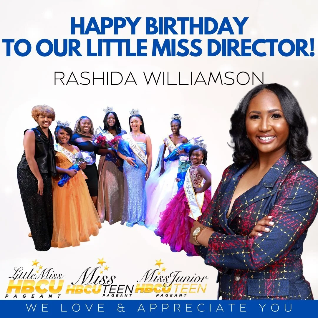 🎂Hey Family! Help us wish a happy birthday to our Little Miss Director, Rashida Williamson! Help us wish her lots of love, life, and prosperity on this beautiful day. We love you, we appreciate you, and we hope you are enjoying your day!

 @rashiduh