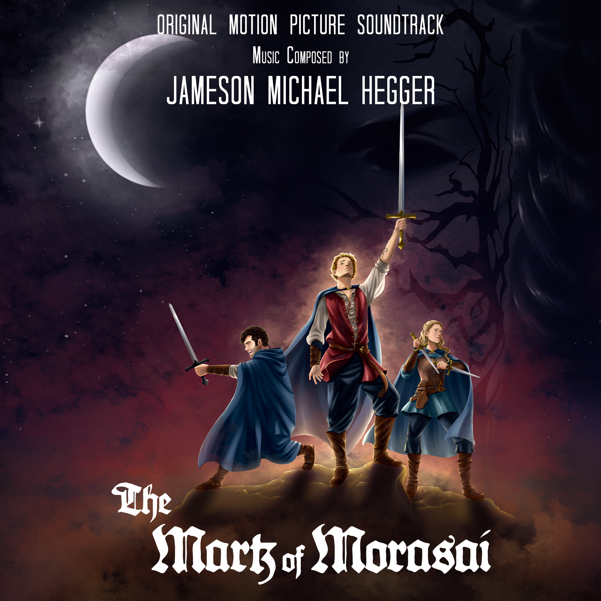 Album artwork for the album The Mark of Morasai (Original Motion Picture Soundtrack) by Jameson Michael Hegger.