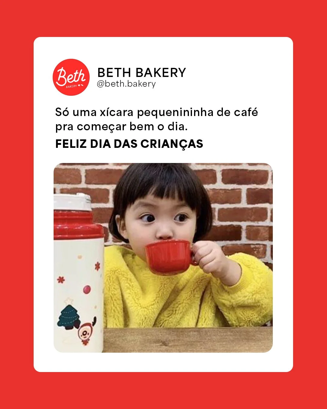 O nosso quintal sempre vai ter espa&ccedil;o pra brincar, dividir e se lambuzar de doce.
Feliz Dia das Crian&ccedil;as! 🌈🍪