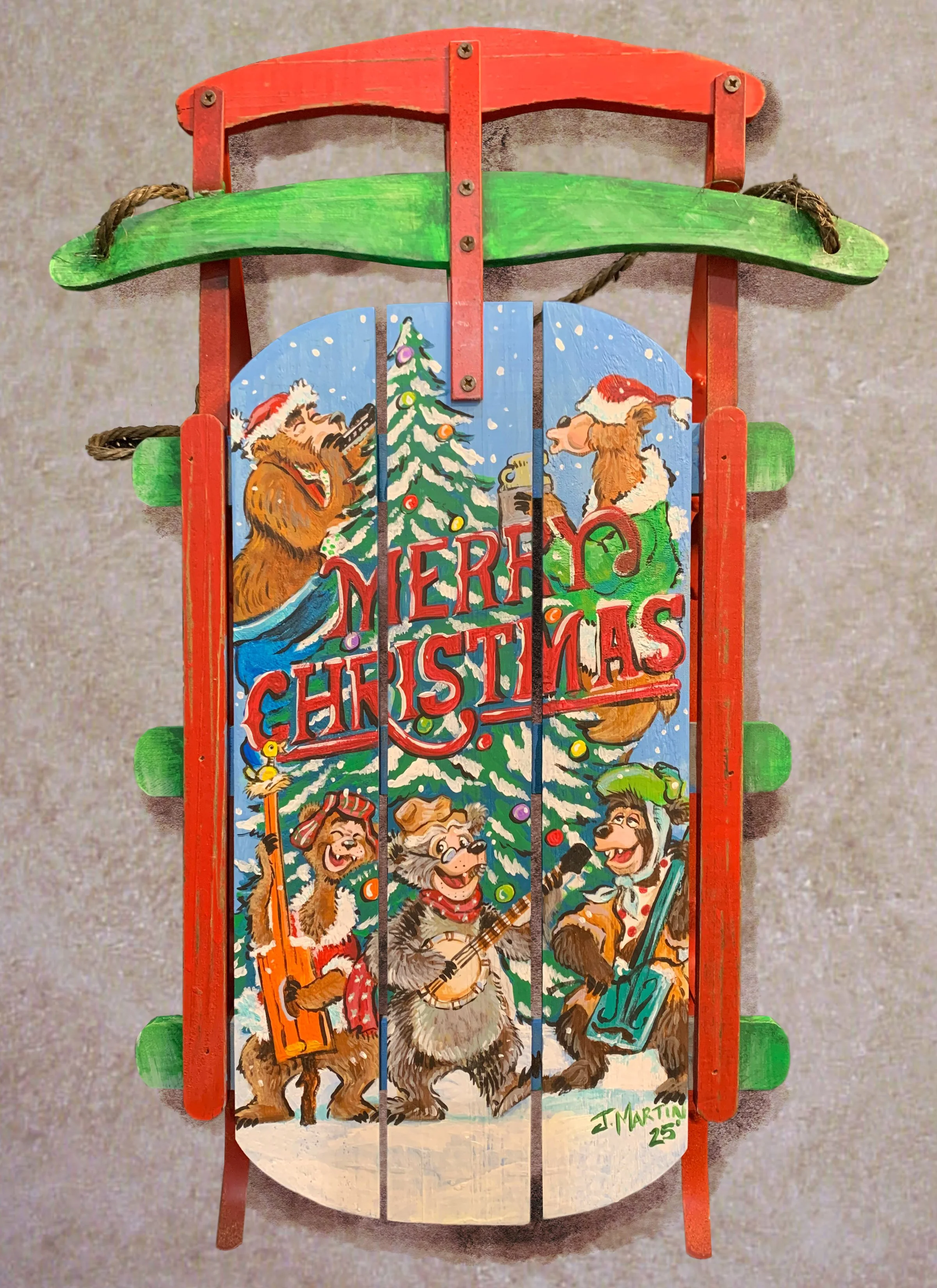 Country Bear sled