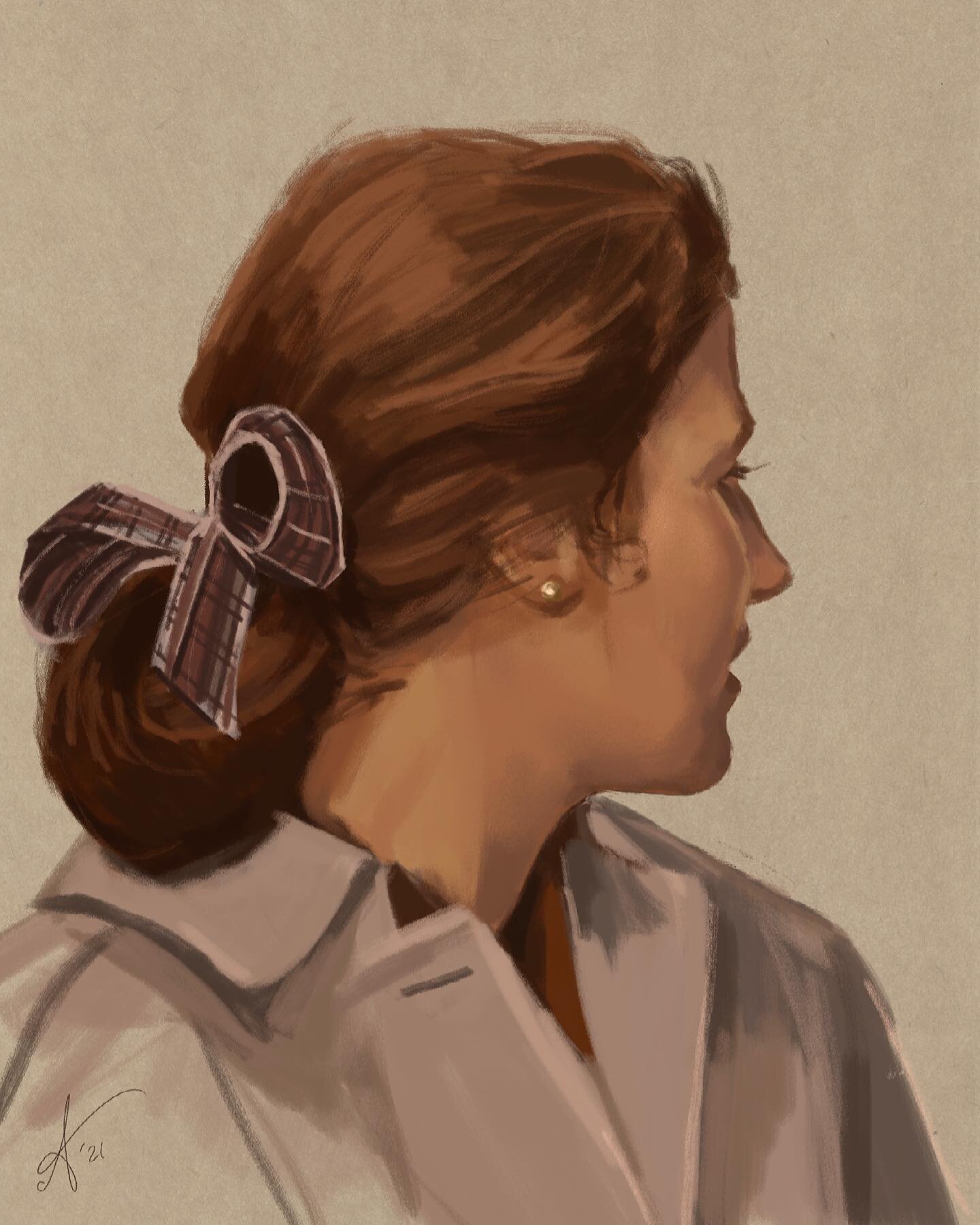 super duper inspired by &ldquo;The Five Minute Hair Stylist&rdquo; (1991) and its instructional photos 🤩 thank you @mignonettetakespictures for recovering these gems!

#timelapse #illustration #procreate #painting #digitalart #90s #profile #arttimel