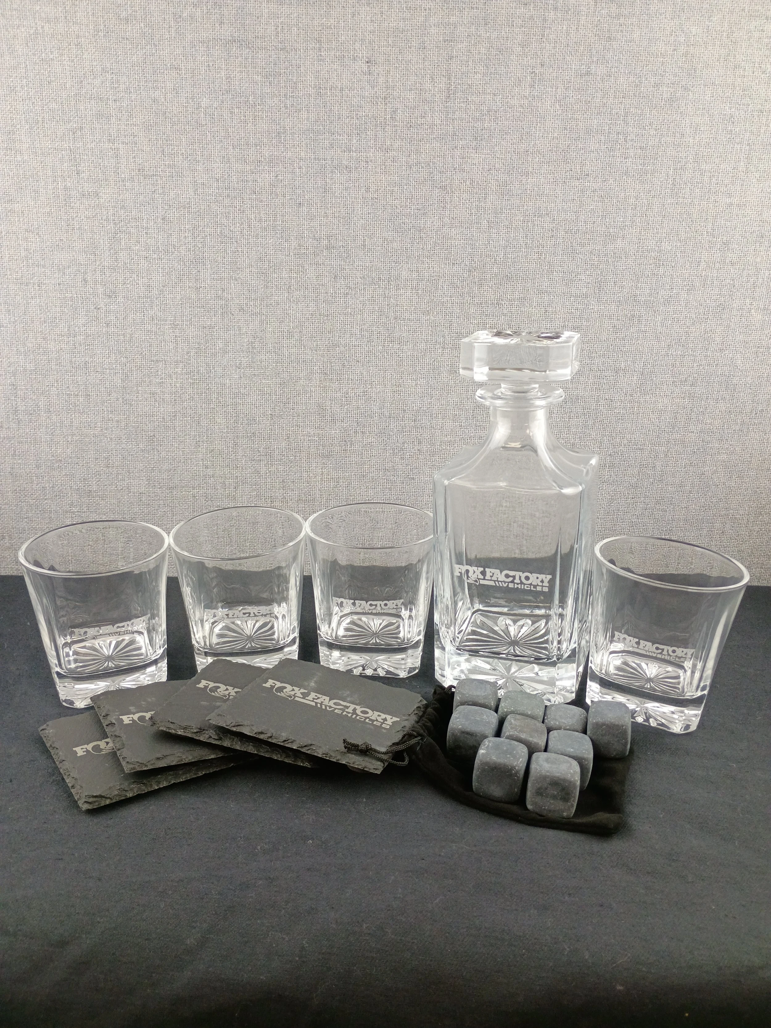 Fox Factory Vehicles Decanter Set