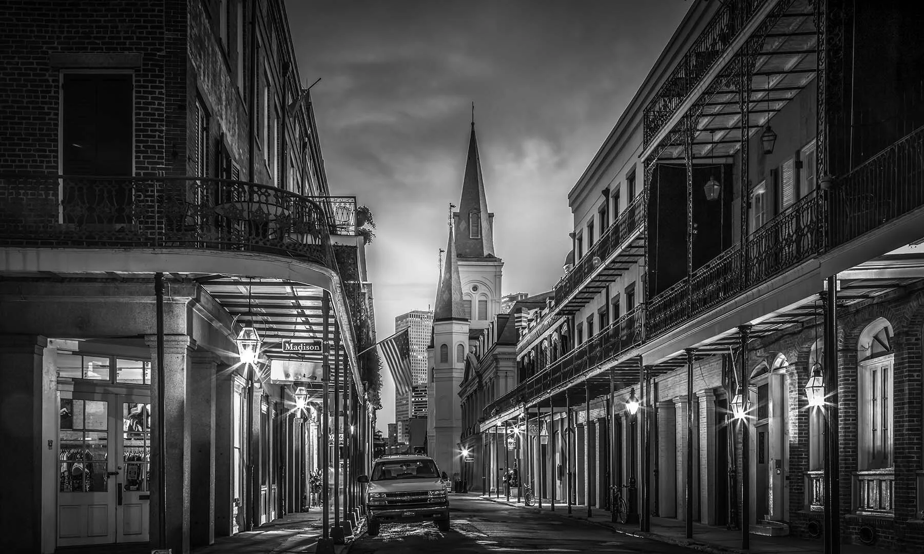 French Quarter At Night