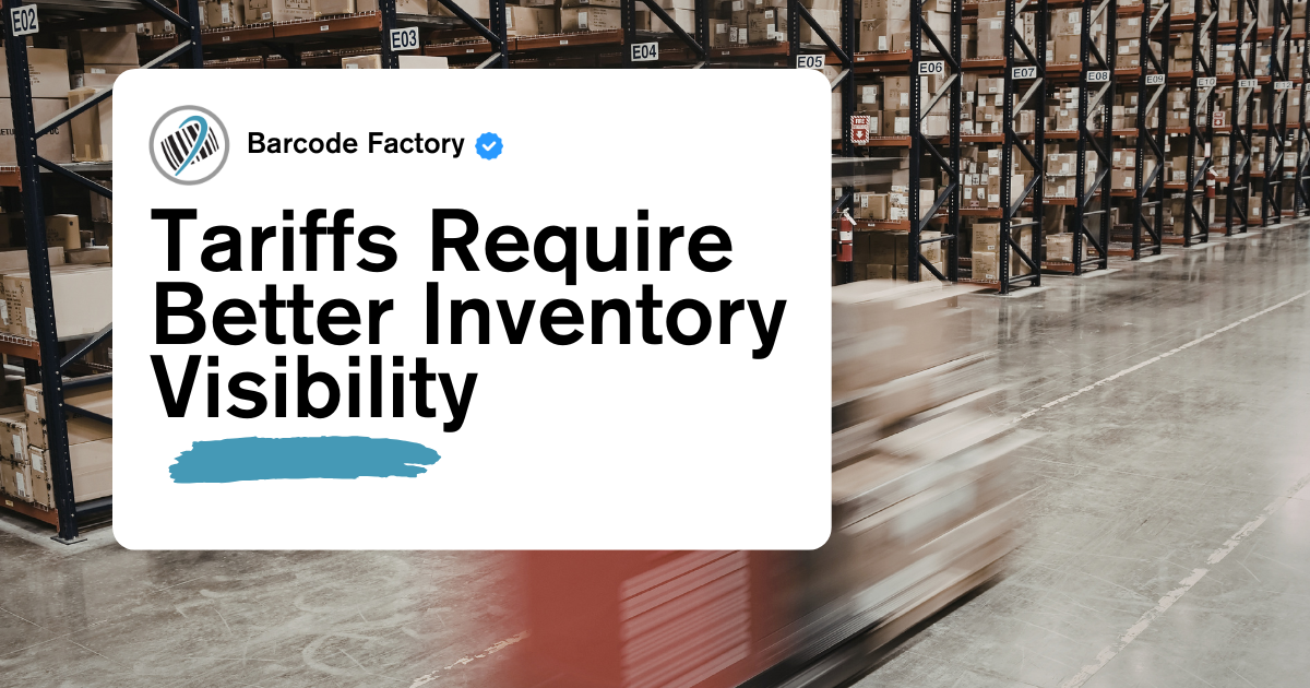 How Barcode and Labeling Systems Help Businesses Adapt to Tariffs