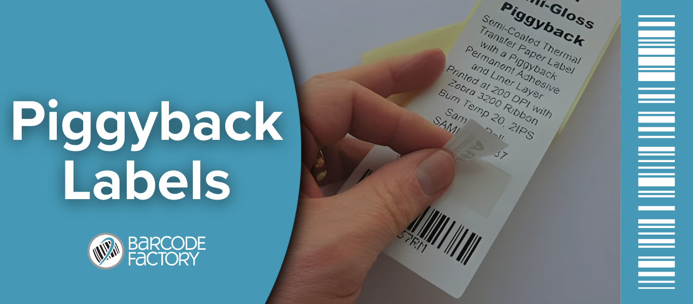 what are piggyback labels
