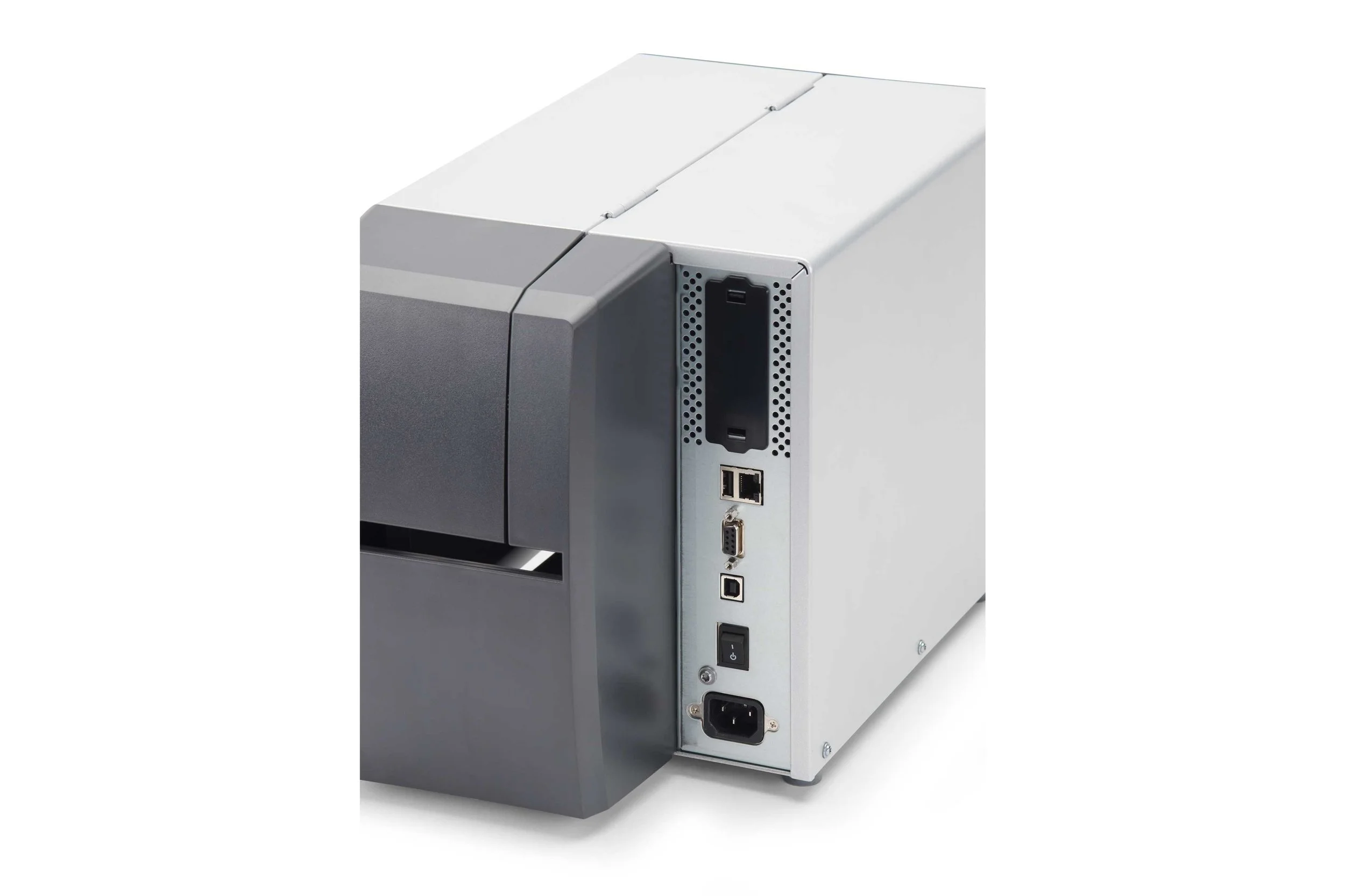 zebra zt231 back image of connectivity options