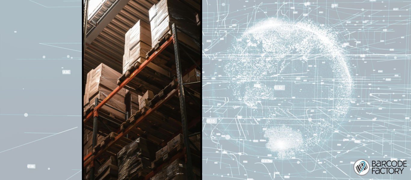 an image of a warehouse overlayed on top of an ai example