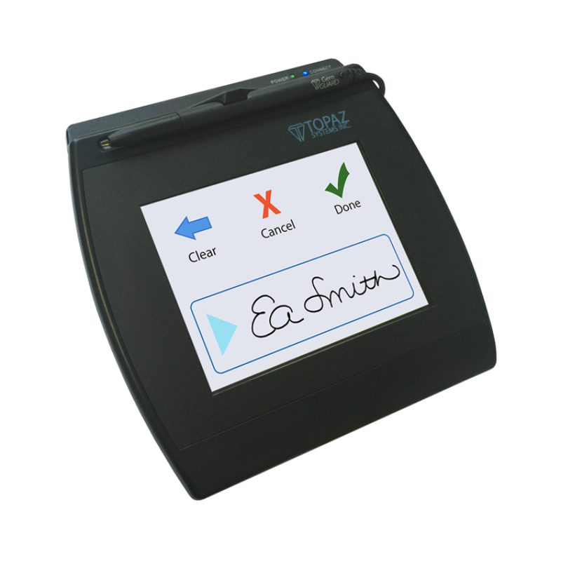 topaz siggem electronic signature pad
