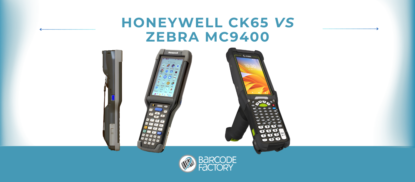 Honeywell CK65 vs Zebra MC9400