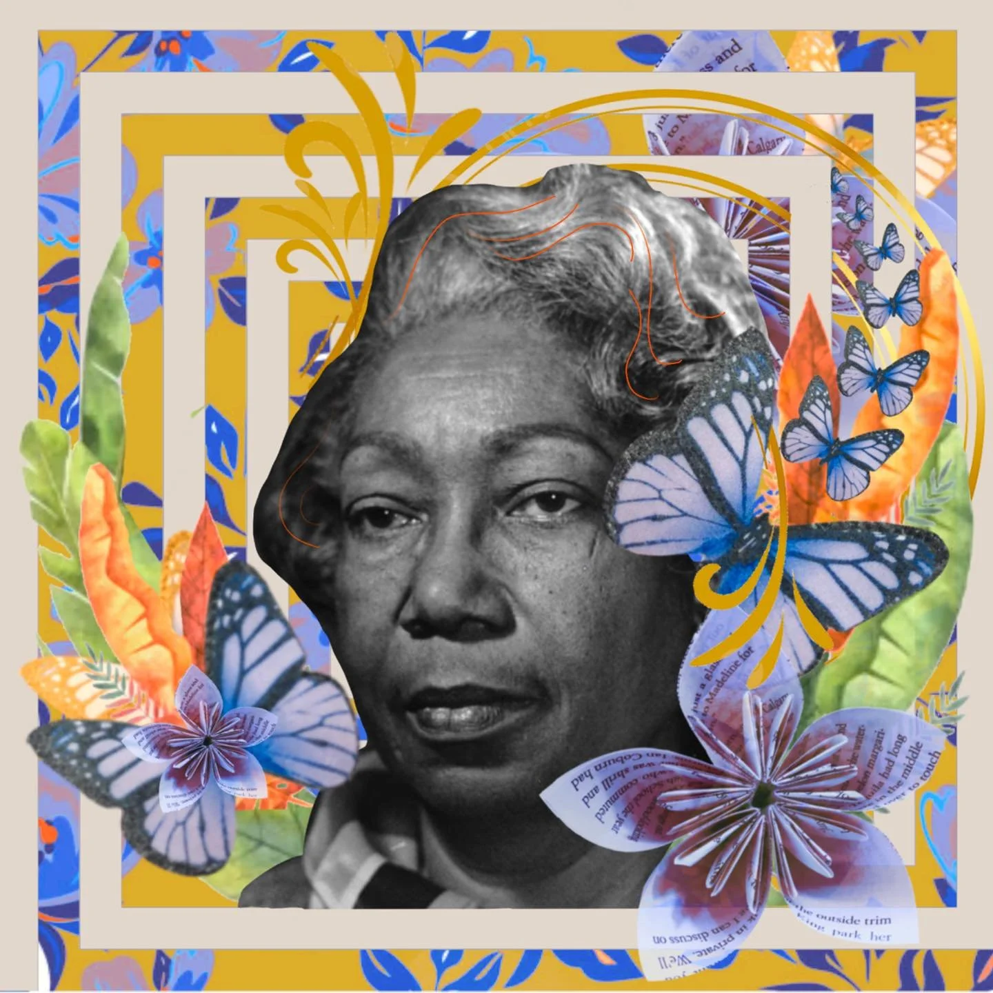 Mrs. Pauline Robinson 🪻🦋

I had the beautiful opportunity to work with @denverlibrary &amp; @denverpublicart this past year on this piece honoring Mrs. Pauline Robinson for the new renovated Pauline Robinson Library!

I&rsquo;ve been working heavy 