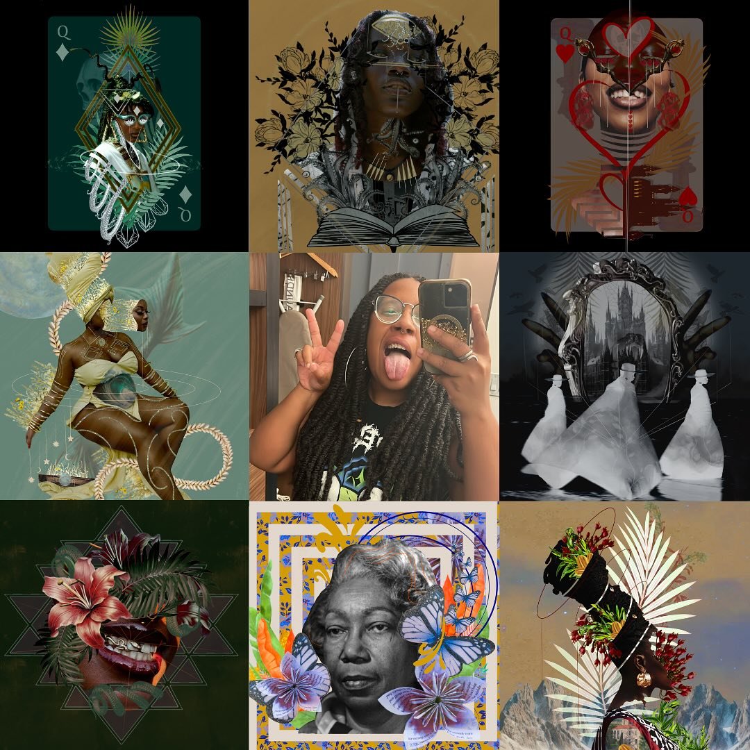 Ah, 5 years in the game! This year was for the Queens, Brujas, Muvas, Priestesses, Elders &amp; the Wild Women Who Run with the Wolves. Ha! Quite a conjurer I&rsquo;m becoming. Deeply grateful for how my art has been guiding me, challenging me &amp; 