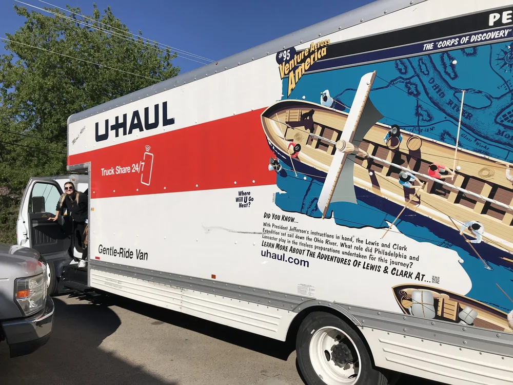 Then I drove it to drop off! 