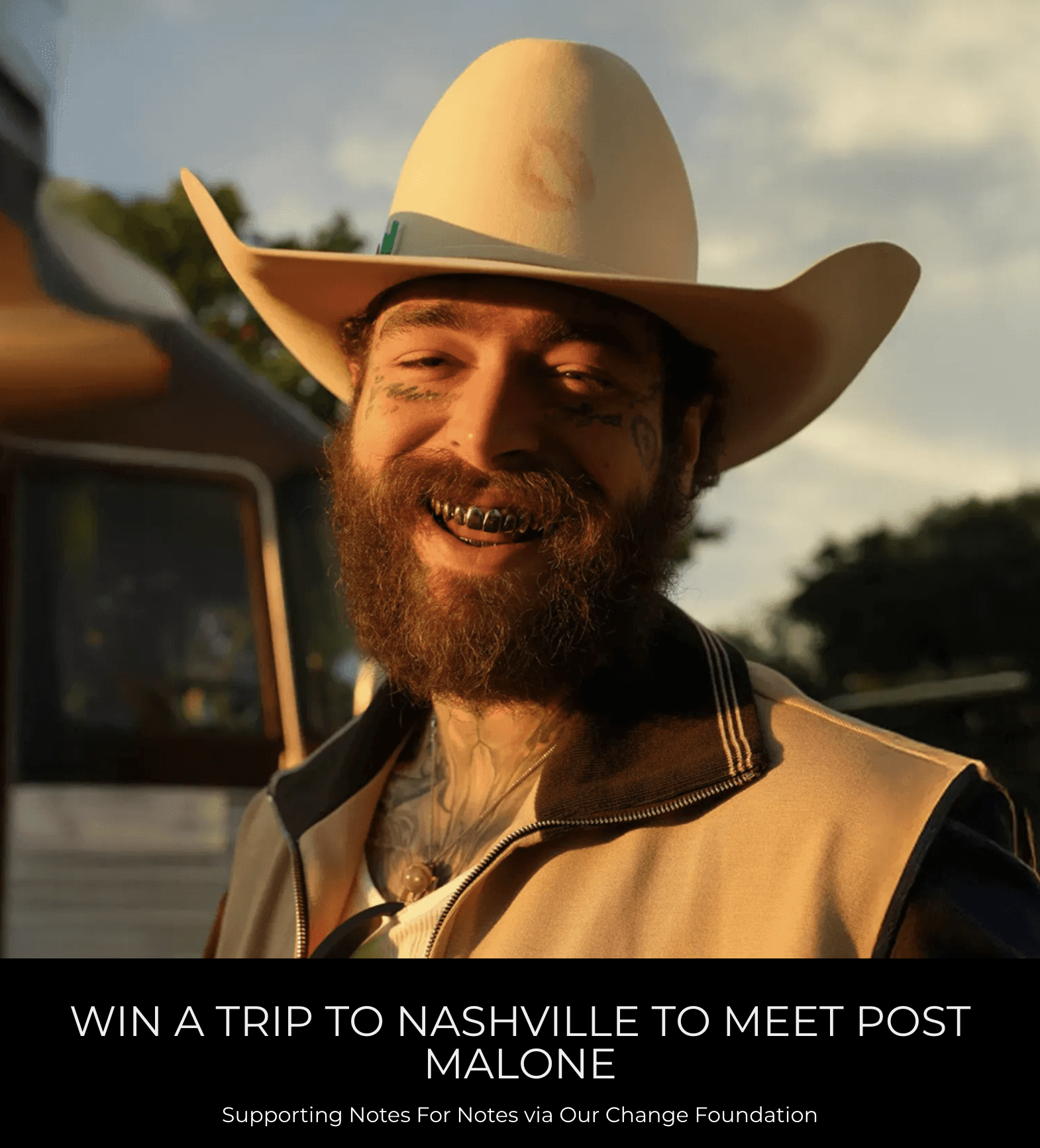 WIN A TRIP TO NASHVILLE TO MEET POST MALONE