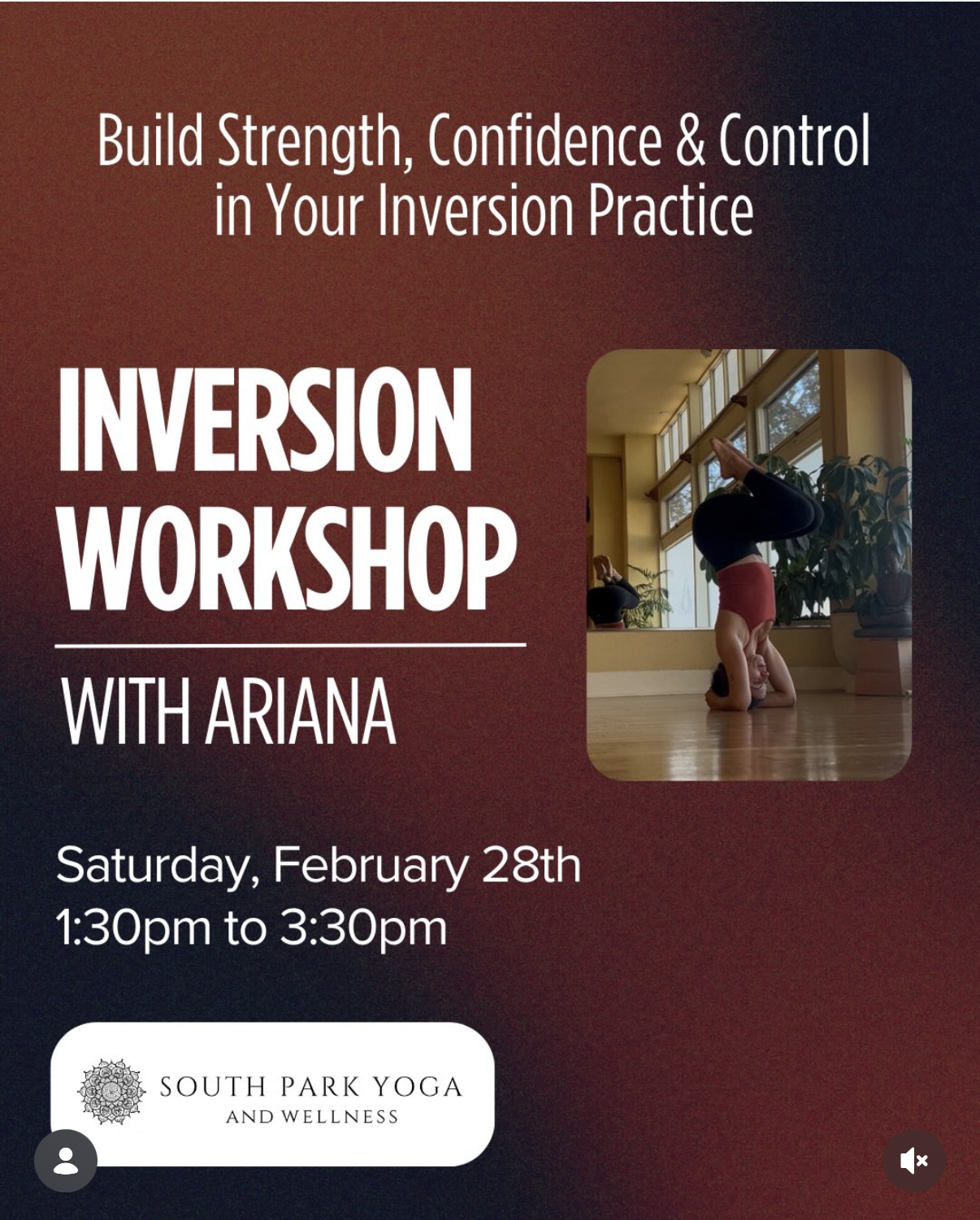 Inversion Workshop is this Saturday! 