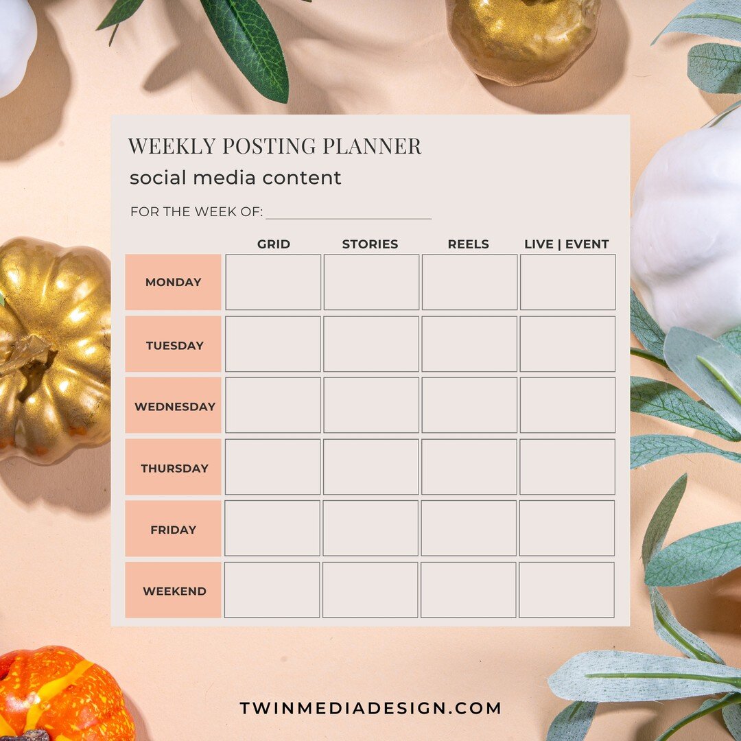 What's your plan for your social media marketing for your business? With the holidays fast approaching, it's always a good idea to have a social media strategy. What tools do you use to plan your content?

Tip: Meta Business Suite's FREE planner is a